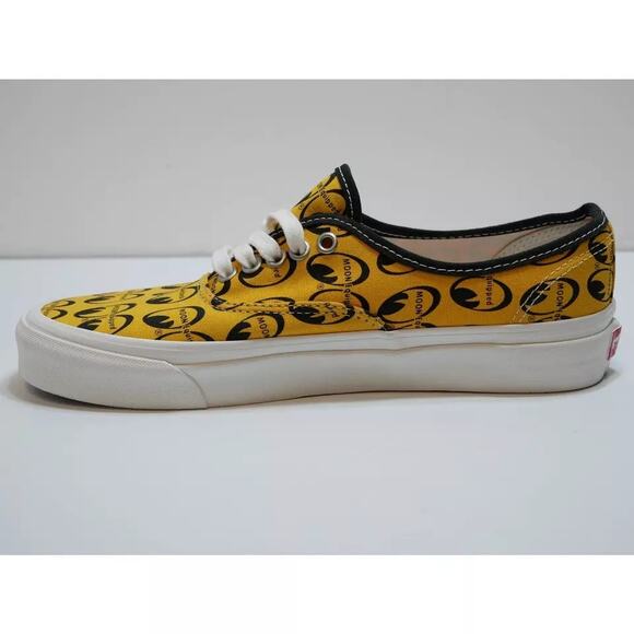 NEW VANS X MOONEYES AUTHENTIC 44 DX ANAHEIM FACTORY YELLOW MENS SIZE - 8.5 - Picture 6 of 15